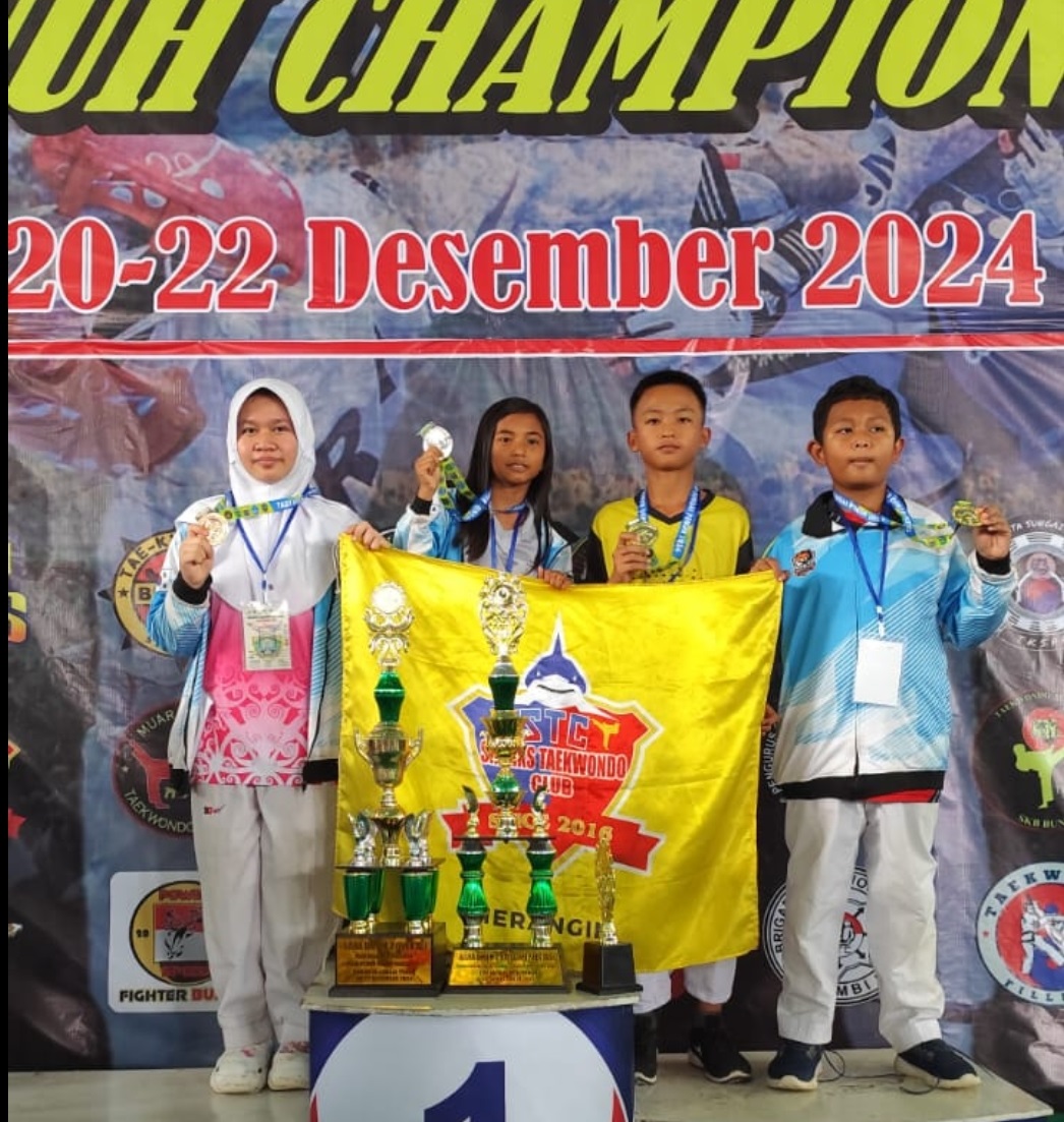 5 ATLIT CILIK TAEKWONDO ASAL SD N 253 KEMBALI MENOREHKAN PRESTASI