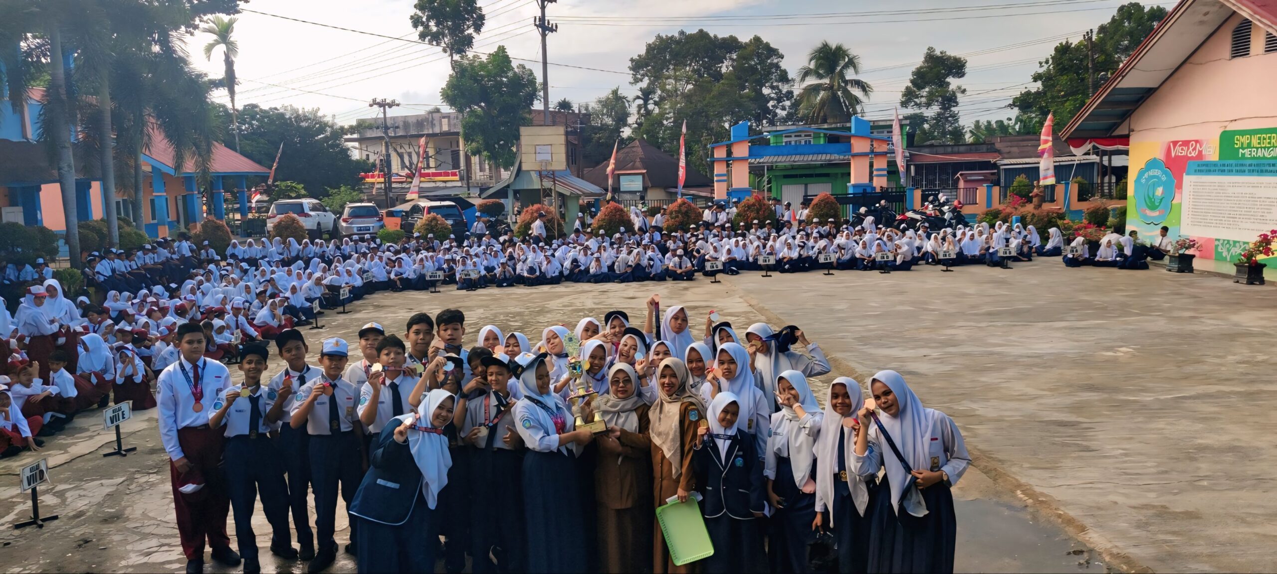 SMP N 1 MERANGIN RAIH JUARA UMUM II DALAM LIGA PELAJAR TAEKWONDO SE KABUPATEN MERANGIN
